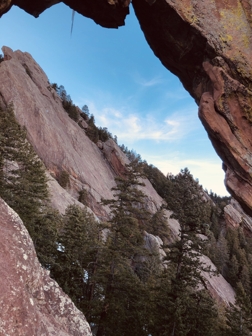 Cliff of a mountain